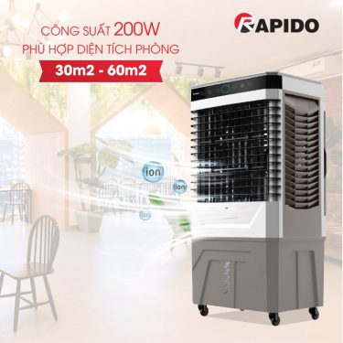 Quạt điều hòa Rapido Everest 9000D với 3 tốc độ gió từ nhẹ đến mạnh giúp bạn dễ dàng điều chỉnh theo nhu cầu sử dụng của bạn Quạt điều hòa Rapido Everest 9000D với 3 tốc độ gió từ nhẹ đến mạnh giúp bạn dễ dàng điều chỉnh theo nhu cầu sử dụng của bạn