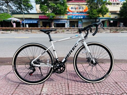 Hình ảnh xe đạp đua cao cấp Herec 700c màu trắng