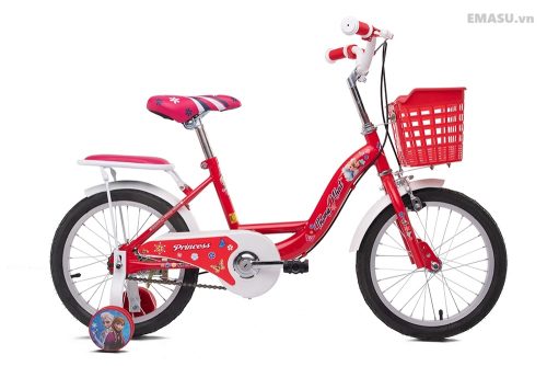 Xe đạp Thống Nhất TE-16 là mẫu xe trẻ em được trang bị đầy đủ phụ kiện