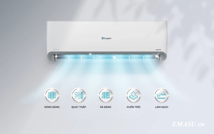 Điều hoà Casper 18000 BTU 1 chiều SC-18FB36A màu trắng trang nhã