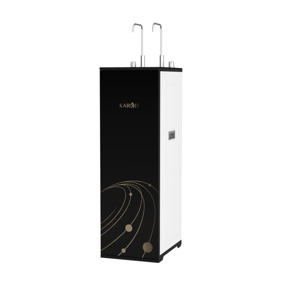 Model máy lọc nước nóng lạnh Karofi KAH-D15 loại bỏ 99,99% các tạp chất 