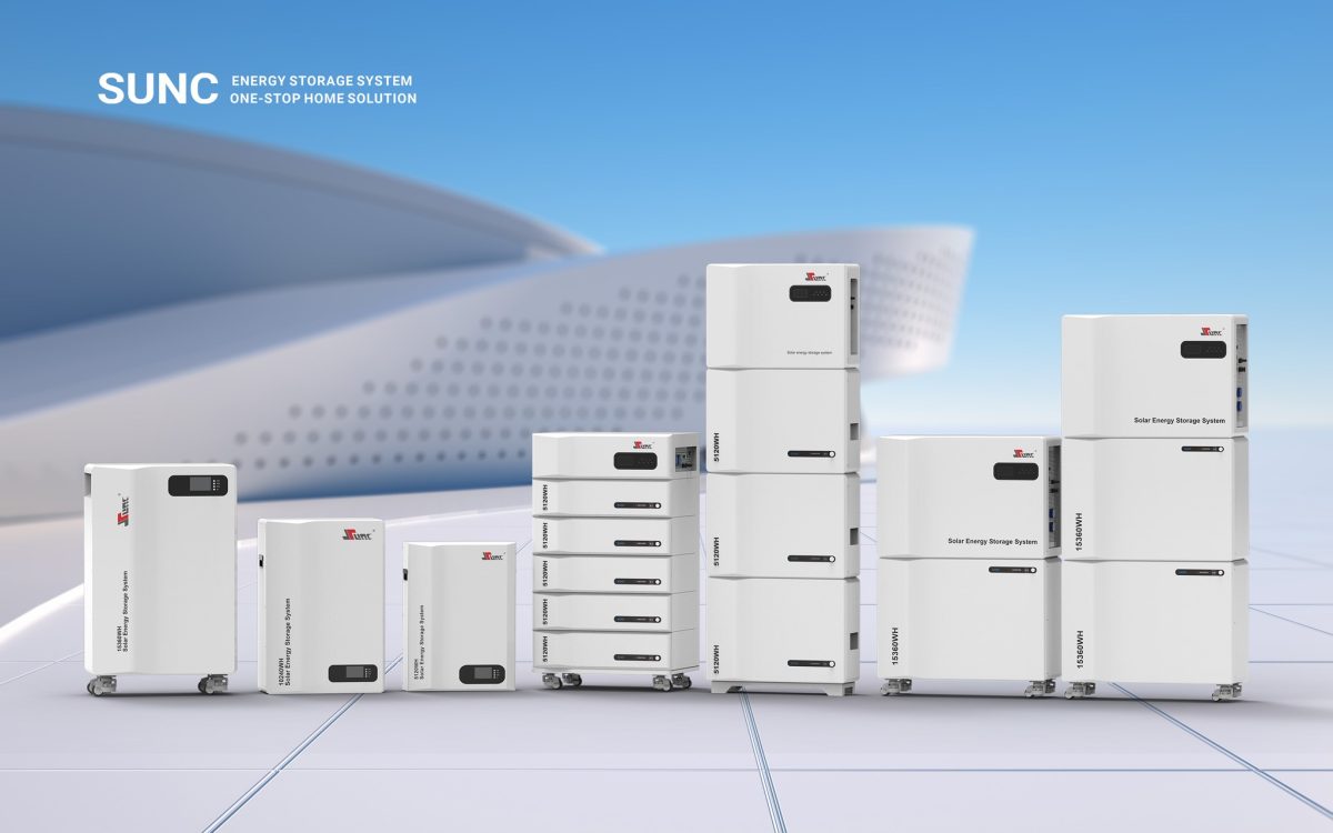 Pin lưu trữ LiFePO4 SunC Athena SCAE-A-51.2-100 (10Kwh) Cổng giao tiếp: Hỗ trợ đồng bộ kết nối CAN / RS485 với hầu hết biến tần Hybrid.