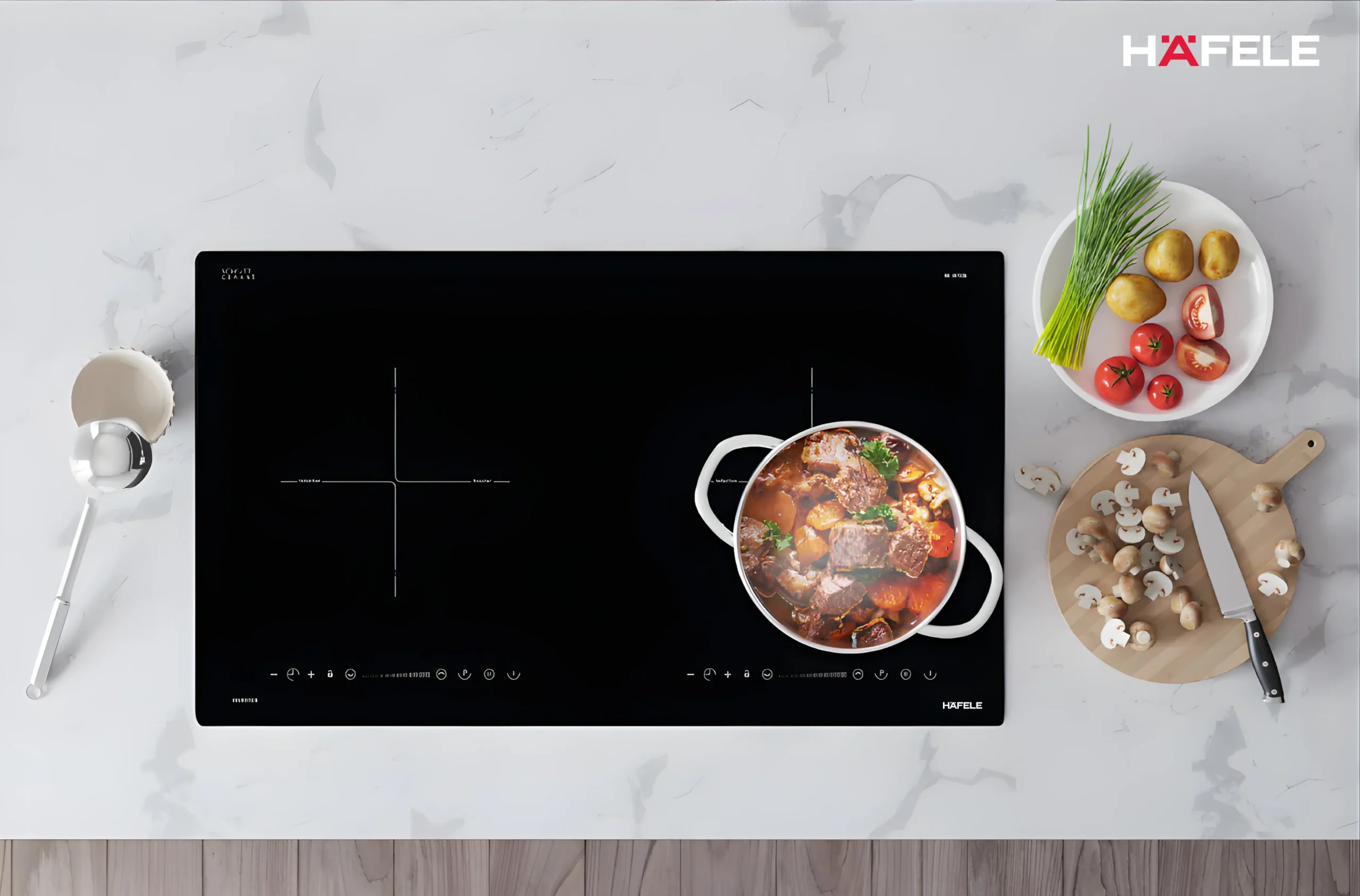 Bếp từ Hafele âm 2 vùng nấu HC-I3732A