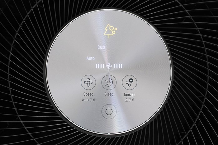 Mặt trên của máy lọc không khí LG PuriCare 360 HIT AS60GHWG0