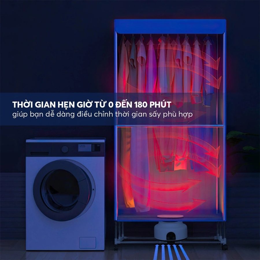 Hình ảnh mô tả tủ sấy quần áo Elmich CDE-8641
