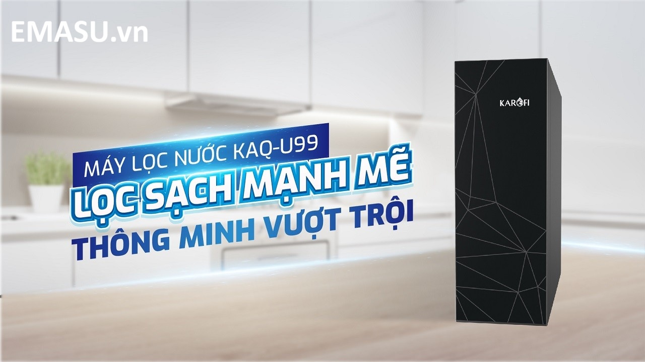Ảnh minh hoạ máy lọc nước Karofi KAQ-U99